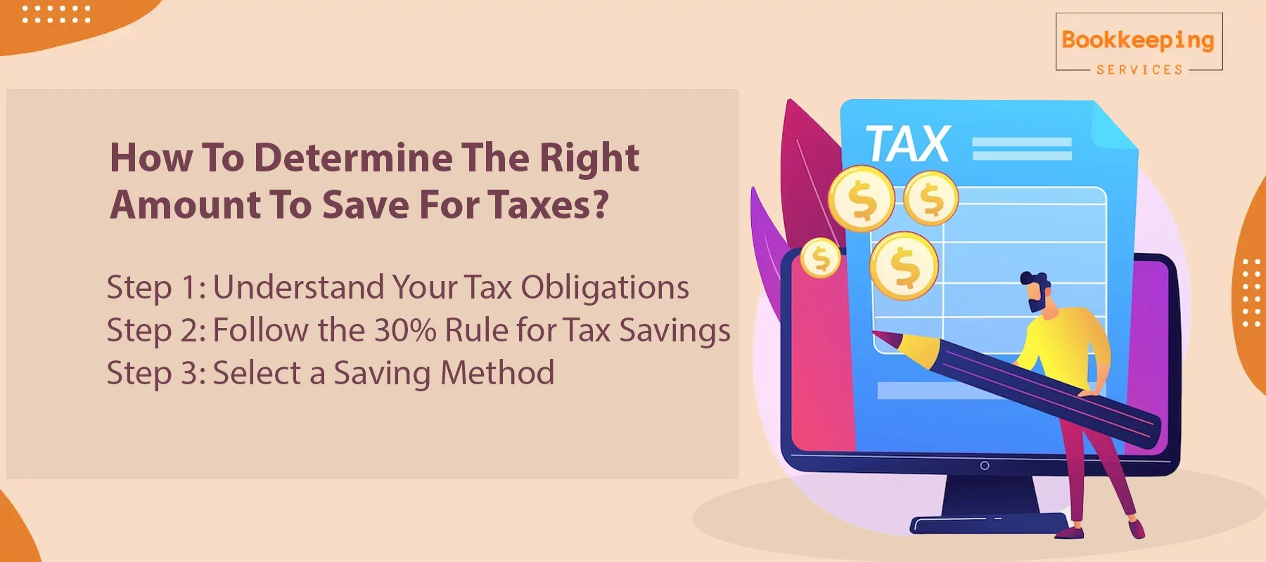 How to determine the right amount to save for taxes?
